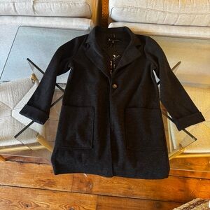 Jules & Leopold Charcoal Trenchcoat NWT